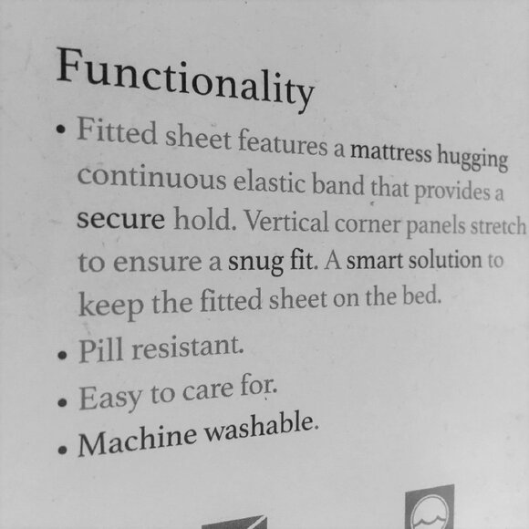 new BLUE PAISLEY Charter Club Sleep Luxe 800 TC Cotton Sateen FULL Sheet Set - Picture 4 of 9